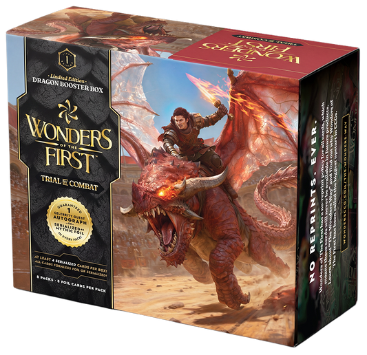 Wonders of the First: Trial by Combat Dragon Booster Box