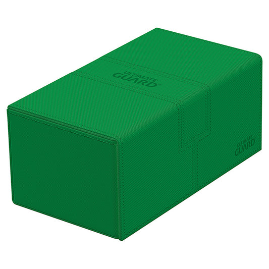 Ultimate Guard Deck Case: Twin Flip´n´Tray 200+ Standard Size Monocolor- Green