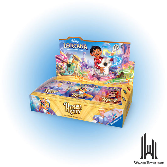 Disney Lorcana Hyperia City Set 14 Booster Box 24 Packs