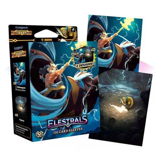 Elestrals - Firestorm Voltempest Champion of Zeus Card Sleeves