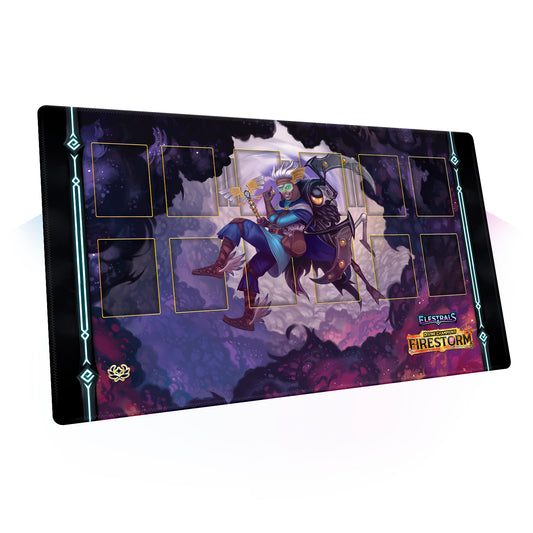 Elestrals - Firestorm Carryoff Champion of Hermes Playmat