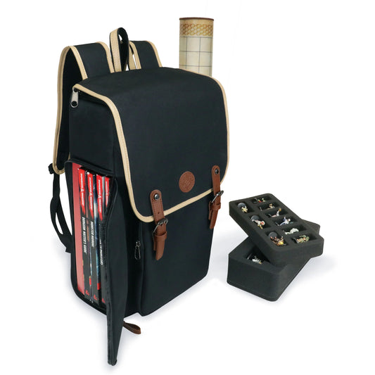 ENHANCE Designer Edition DnD Backpack - Stylish RPG Travel Bag