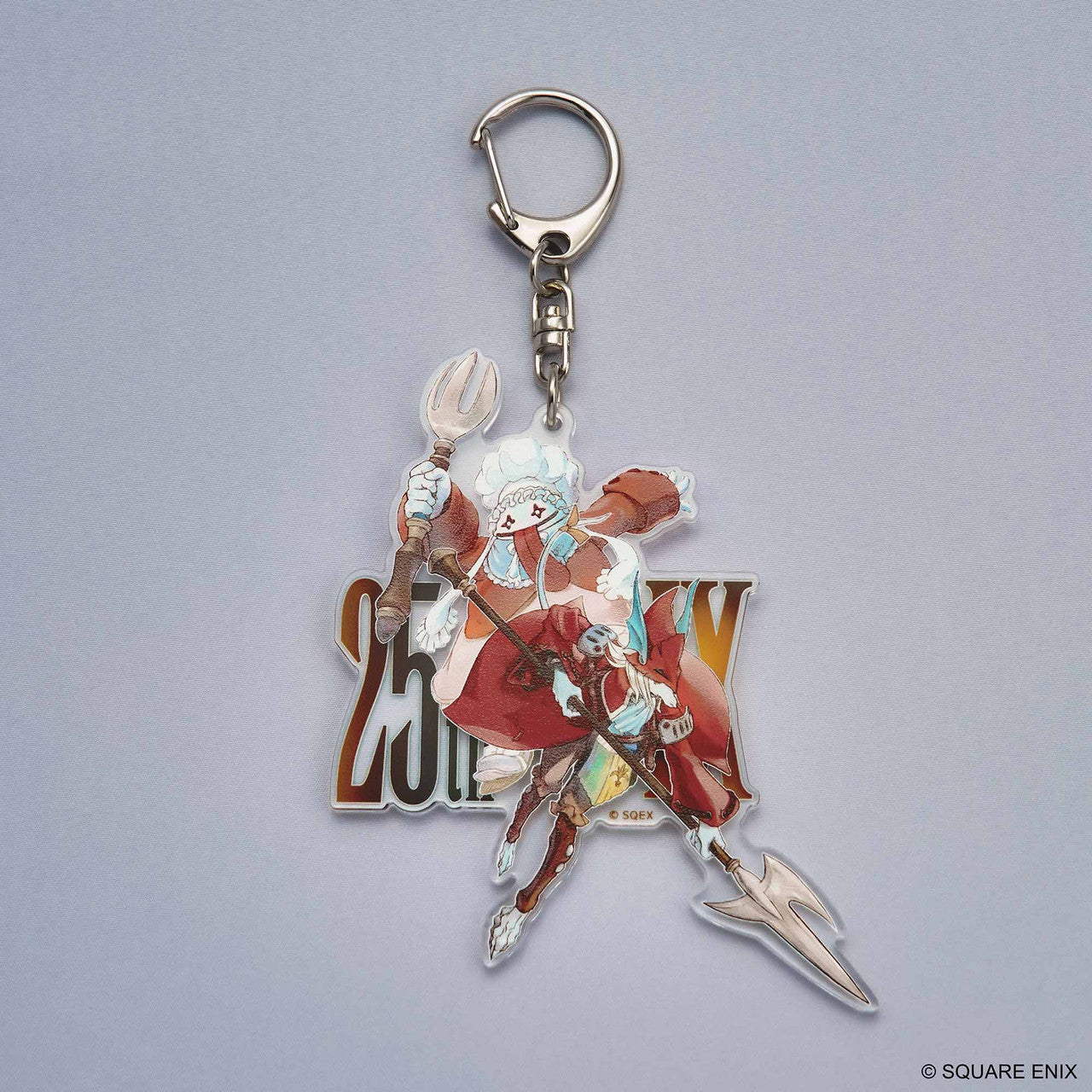 FINAL FANTASY IX 25th Anniversary Acrylic Keychain - Quina & Freija