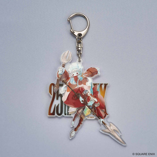 FINAL FANTASY IX 25th Anniversary Acrylic Keychain - Quina & Freija