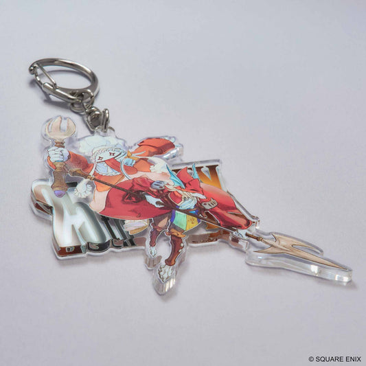 FINAL FANTASY IX 25th Anniversary Acrylic Keychain - Quina & Freija