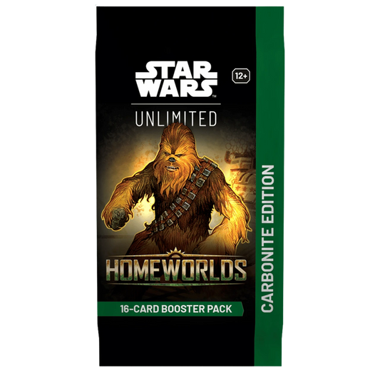 Star Wars Unlimited Homeworlds Carbonite Booster Pack