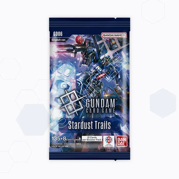 Gundam Card Game: Stardust Trails Single Booster Pack (GD06)
