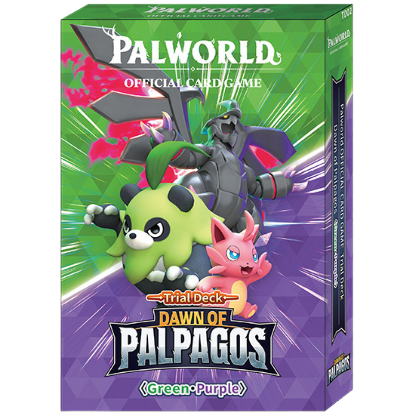 Palworld OCG:  Dawn of Palpagos - Green/Purple - Trial Deck
