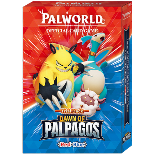 Palworld OCG: Dawn of Palpagos - Red/Blue - Trial Deck