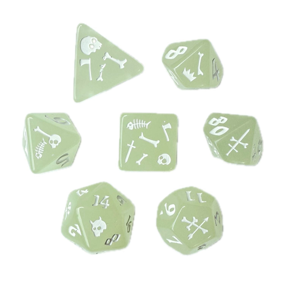 7-Die Set: Gelatinous Cube