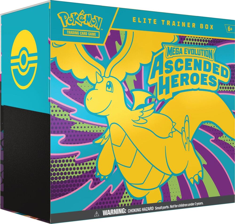 Pokemon Ascended Heroes Elite Trainer Box - MEGA EVOLUTION: Ascended Heroes