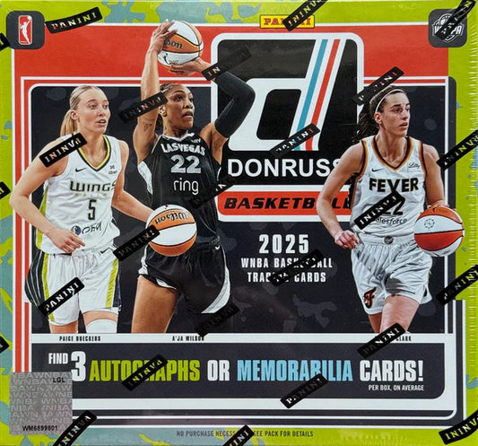 2025 Panini WNBA Donruss Basketball Box