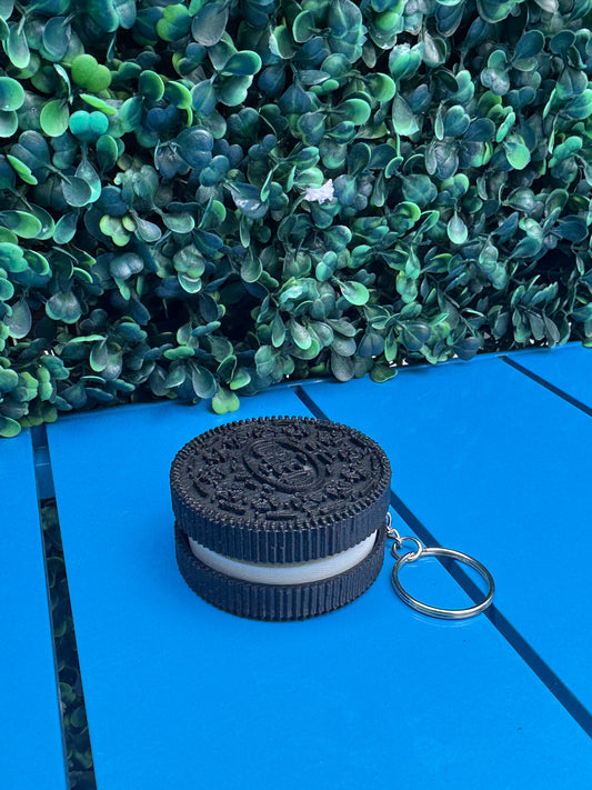 Oreo Fidget Clicker Keychain