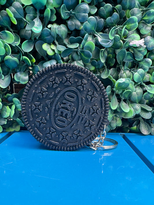 Oreo Fidget Clicker Keychain