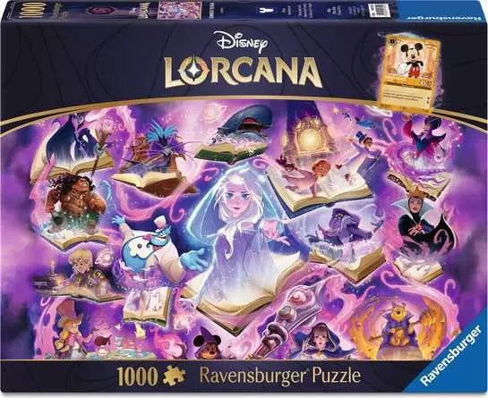 Disney Lorcana TCG: Glimmers of the Realm 1000 pc Puzzle