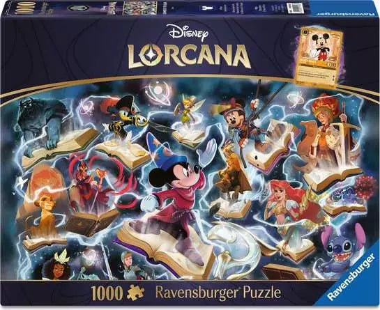Disney Lorcana TCG: Glimmers of the Realm 1000 pc Puzzle