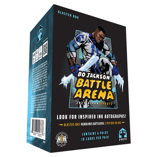 Bo Jackson Battle Arena 2025 Alpha Update Blaster Box