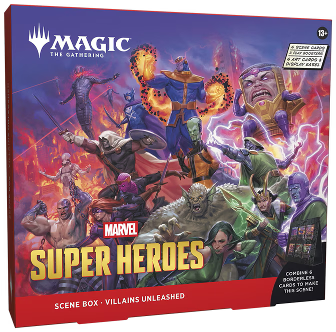 [PRE SALE] Magic the Gathering: Marvel Super Heroes Scene Boxes