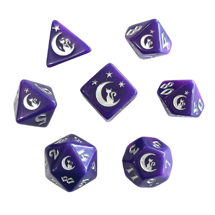 7-Die Set: Moonbeam