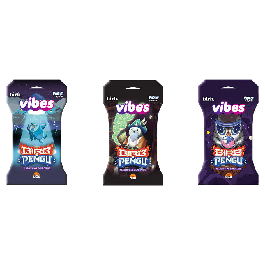 Vibes: Birb & Pengu 1st Edition Sleeved Packs