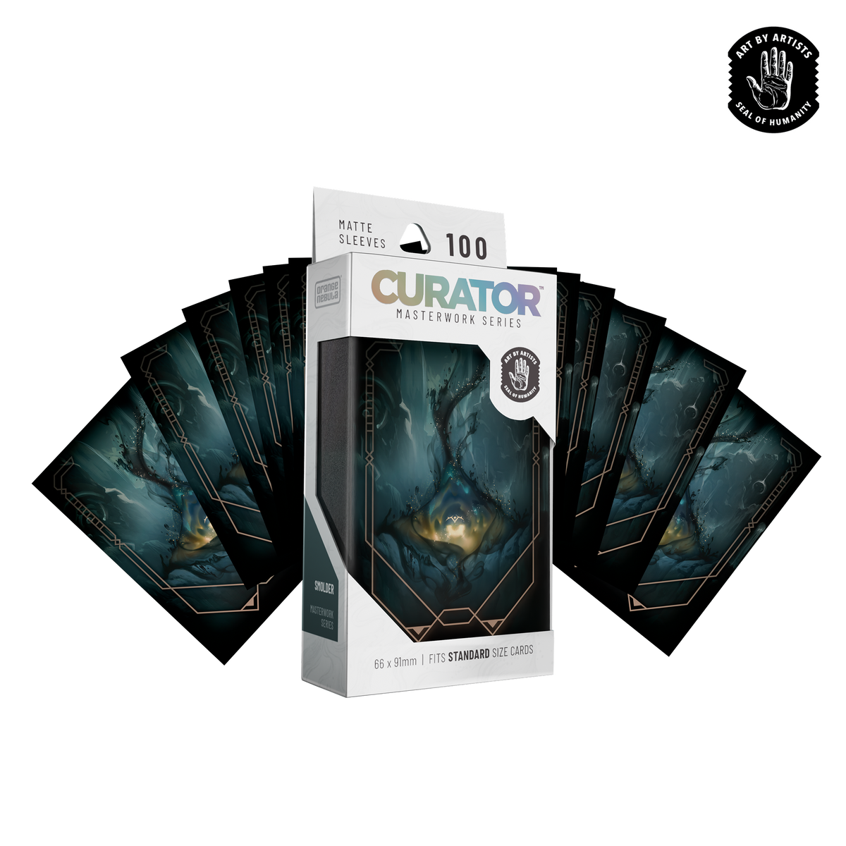 Curator Masterworks Sleeves - Smolder by Sergio Chaves