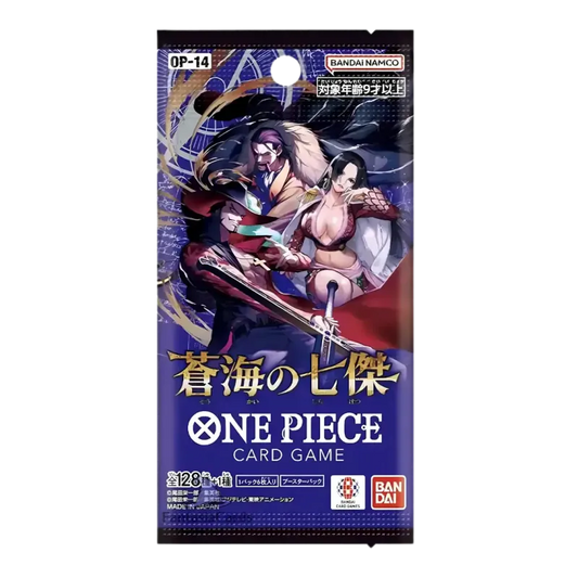 One Piece The Azure Sea's Seven Booster Pack - Japanese