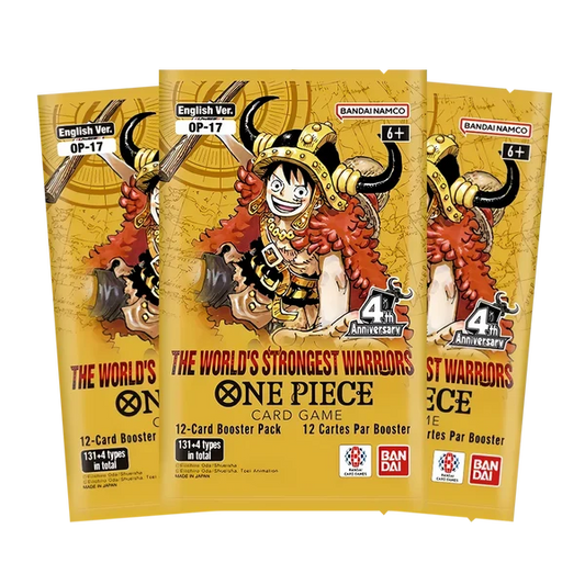 [PRE-SALE] One Piece TCG: [OP-17] The World's Strongest Warriors Booster Pack