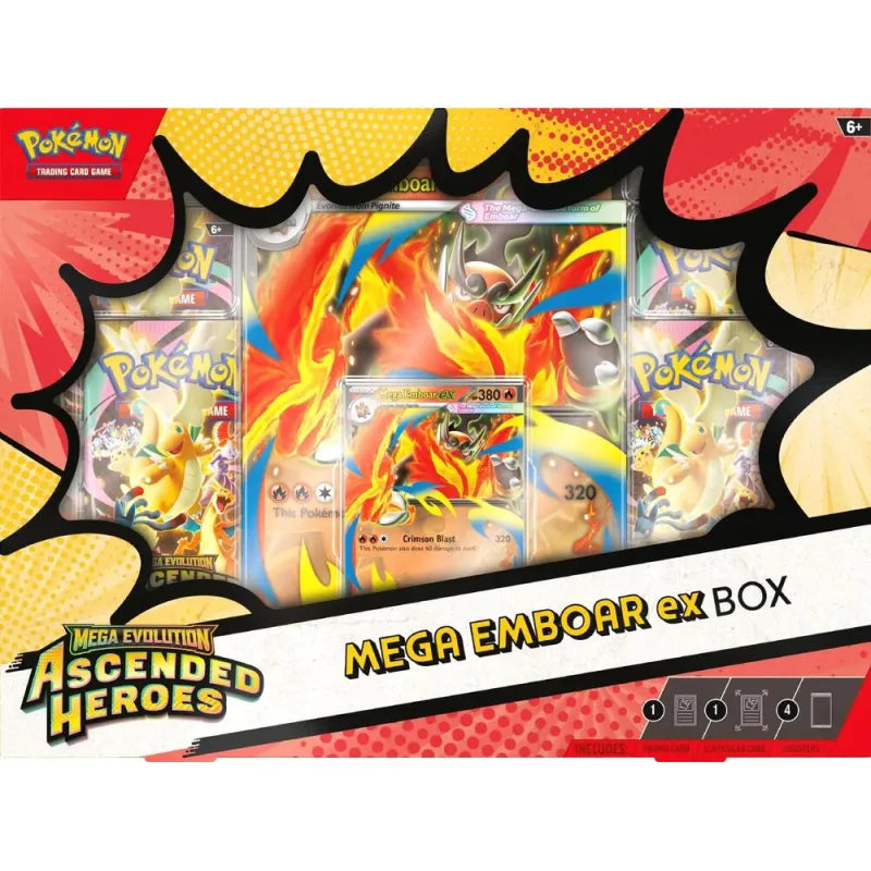 Pokemon TCG: Ascended Heroes Mega EX Box