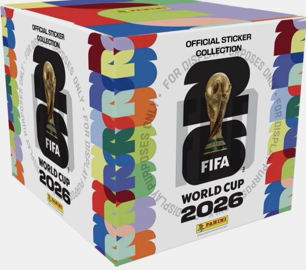 2026 Panini World Cup Soccer Stickers Packs 50ct