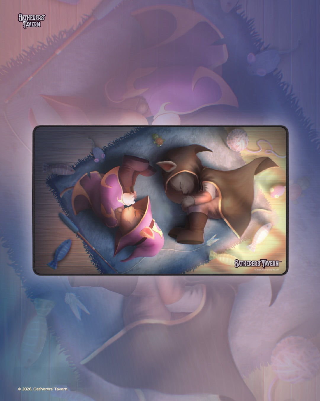 Gatherers' Tavern: Resting Rivals DOMARU Playmat