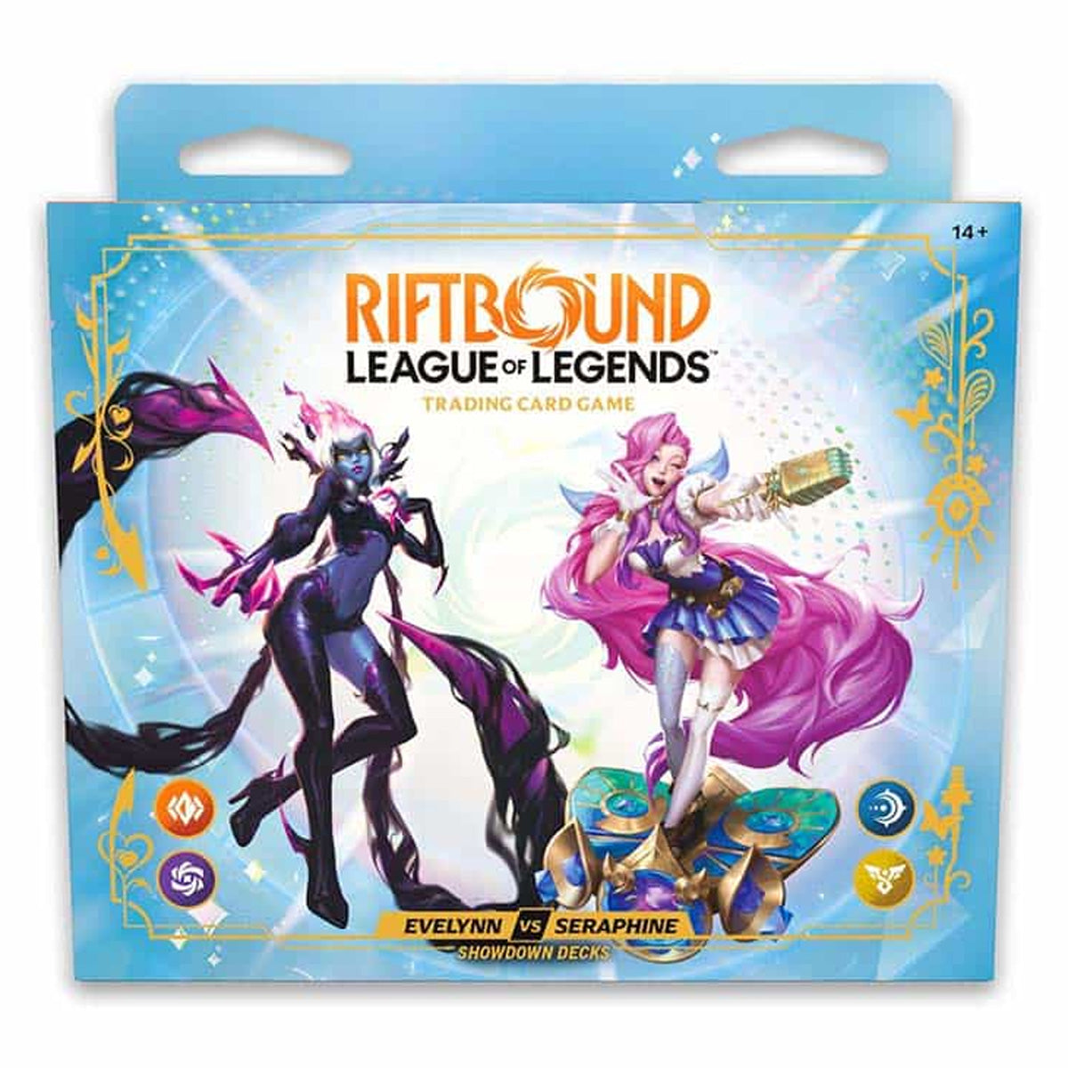 Riftbound TCG League of Legends Radiance Evelynn vs Seraphine Showdown Deck