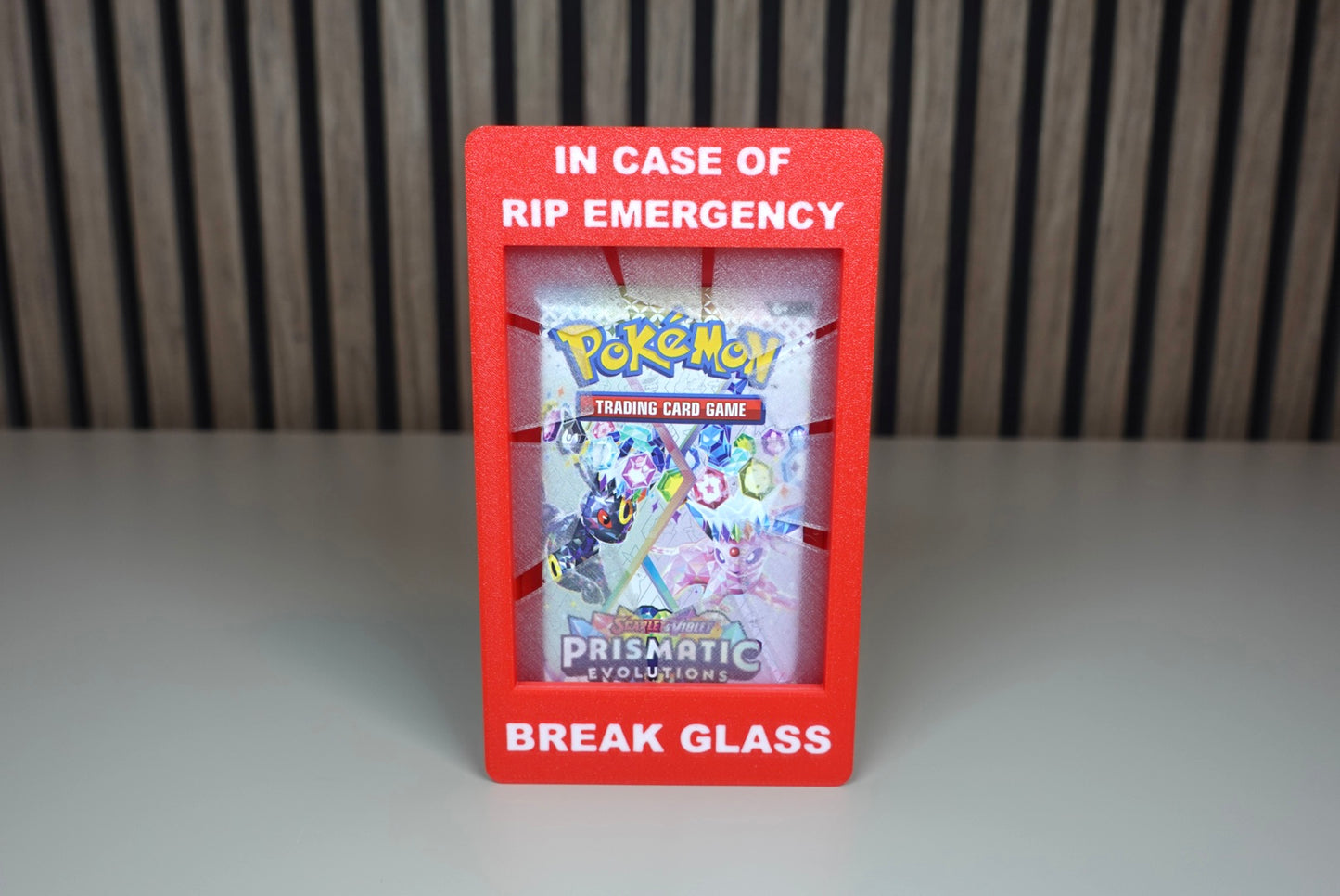 Rip in Case of Emergency - 3D Printed