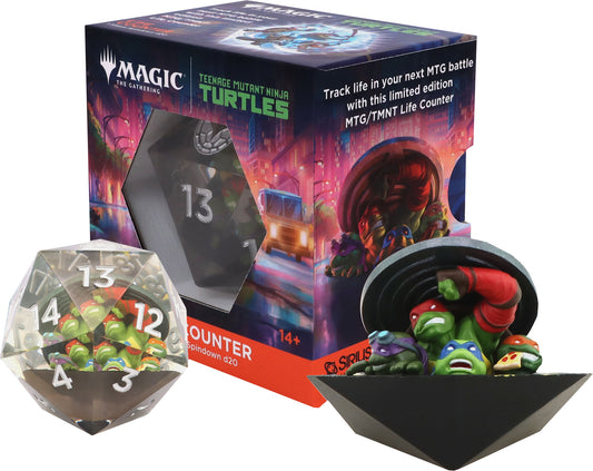 Sirius Dice: Magic The Gathering - Teenage Mutant Ninja Turtles 55mm d20 Spindown