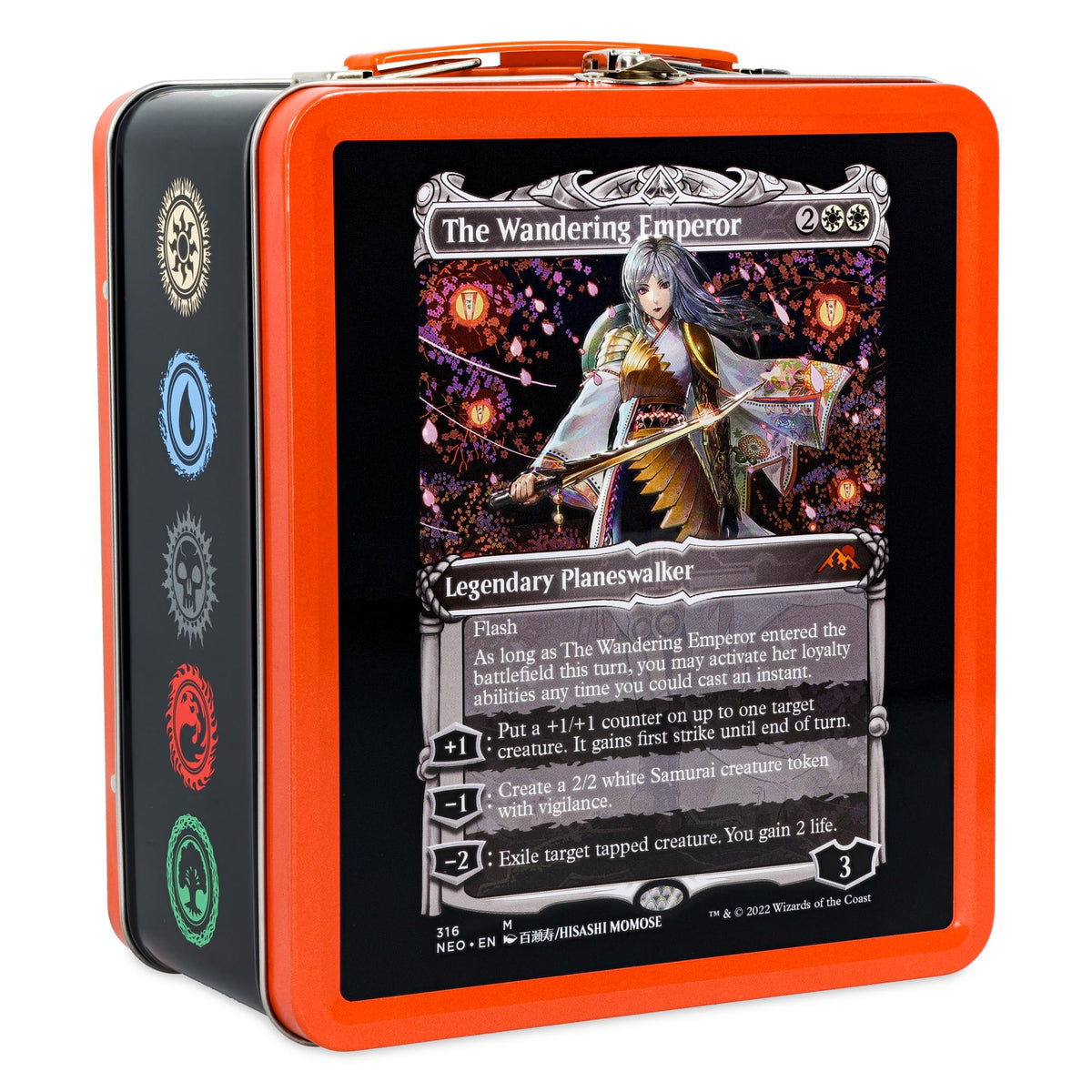 Magic the Gathering The Wandering Emperor Tin Lunch and Collecting Box