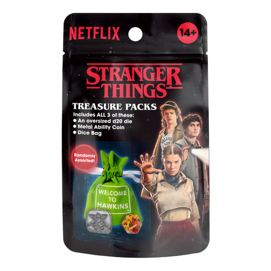 Sirius Dice Stranger Things Treasure Packs PDQ