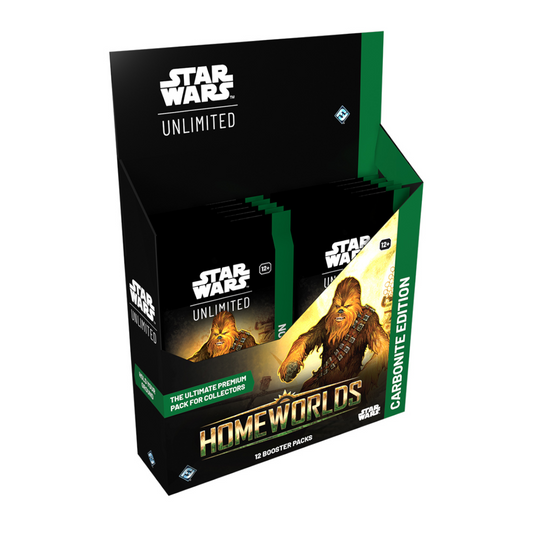 Star Wars: Unlimited - Homeworlds Carbonite Booster Display