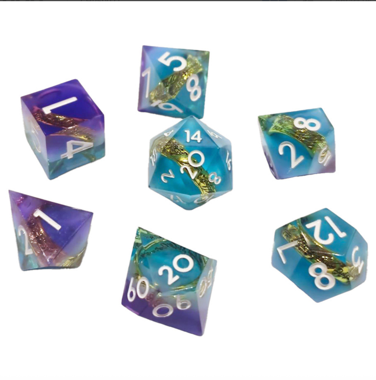 7-Set Ringfellows Dice