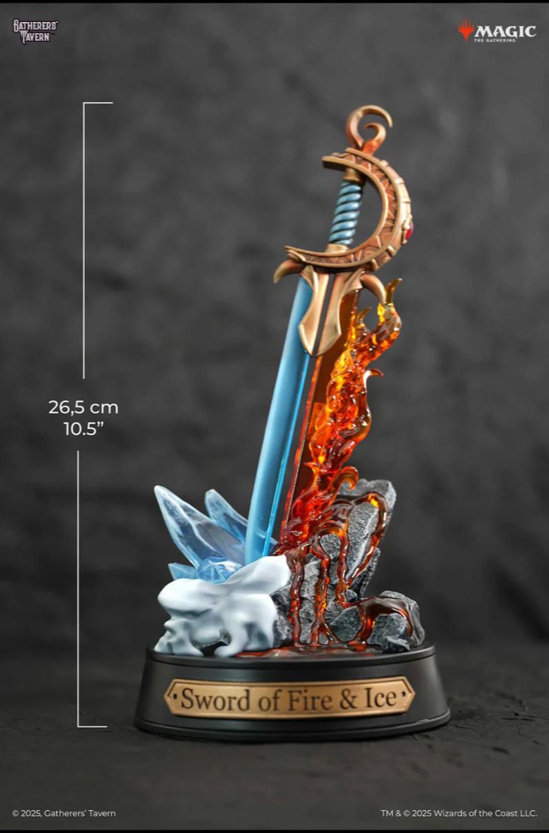 [PRE SALE] Gatherers' Tavern: Magic the Gathering- Sword of Fire and Ice Statue