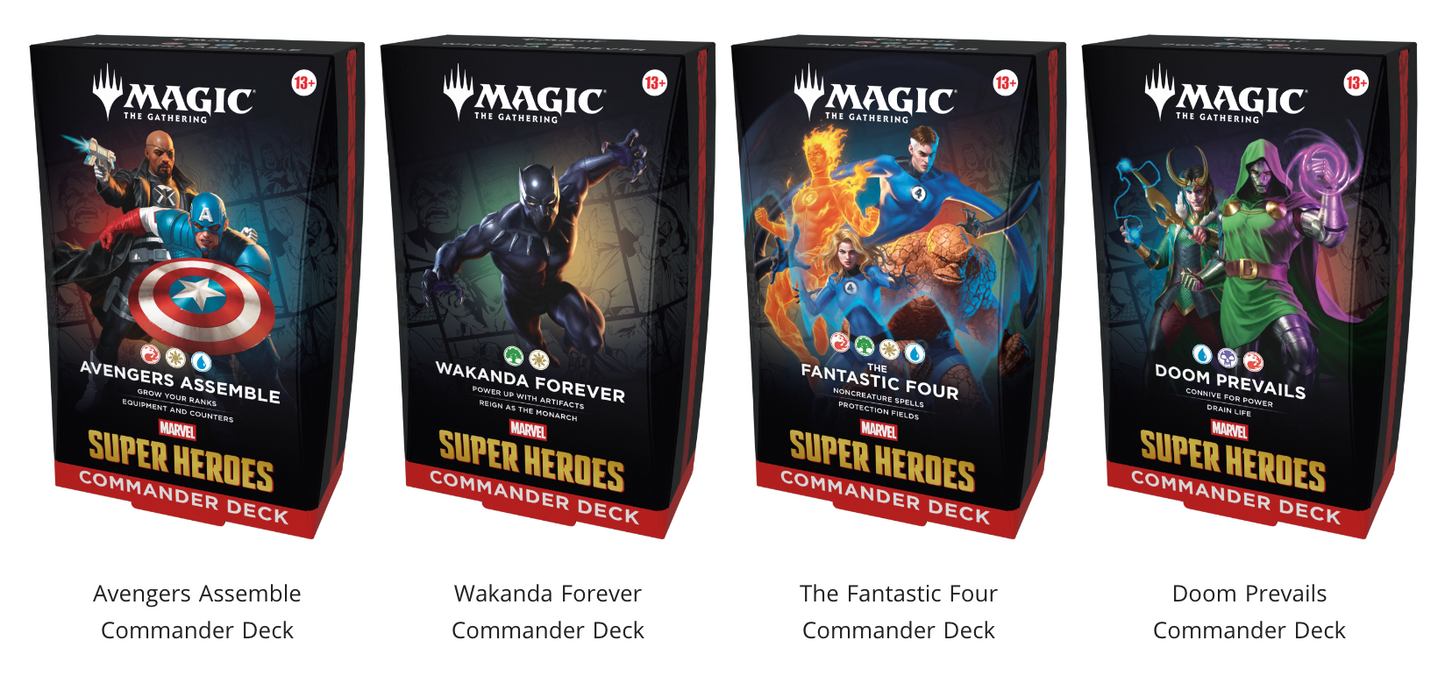 [PRE SALE] Magic the Gathering: MARVEL Super Heroes Commander Deck