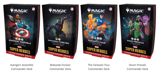 [PRE SALE] Magic the Gathering: MARVEL Super Heroes Commander Deck
