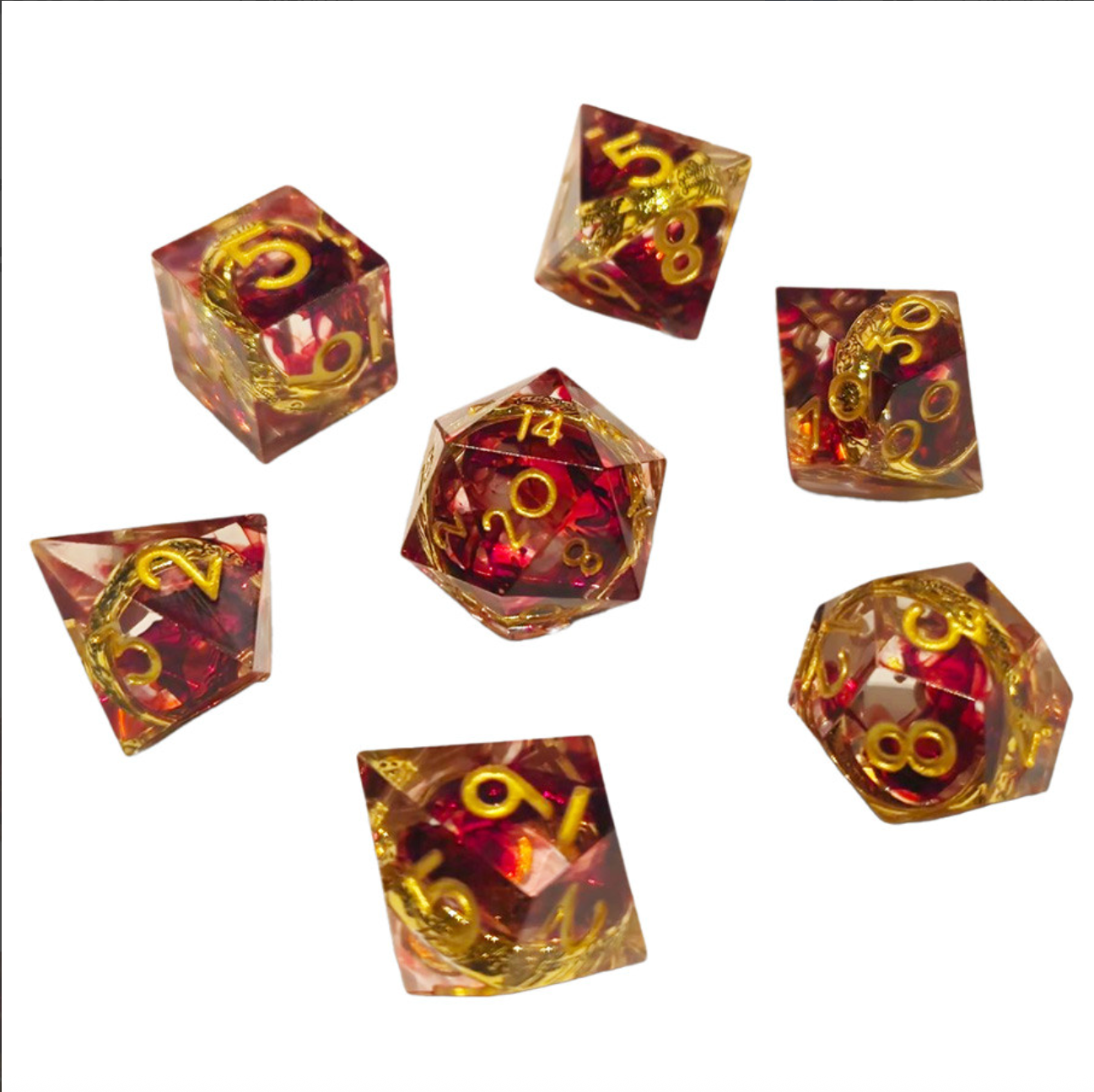7-Set Ringfellows Dice