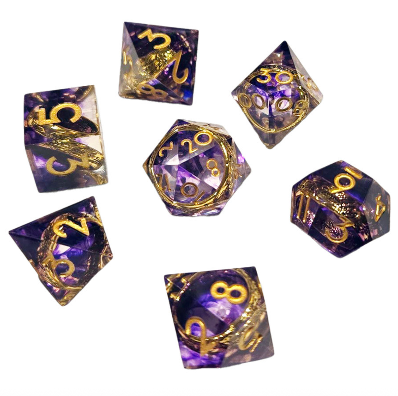 7-Set Ringfellows Dice