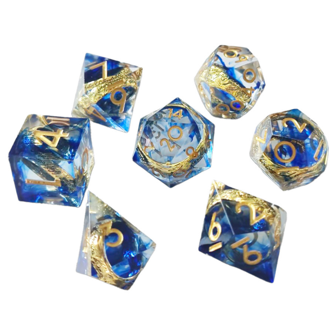 7-Set Ringfellows Dice