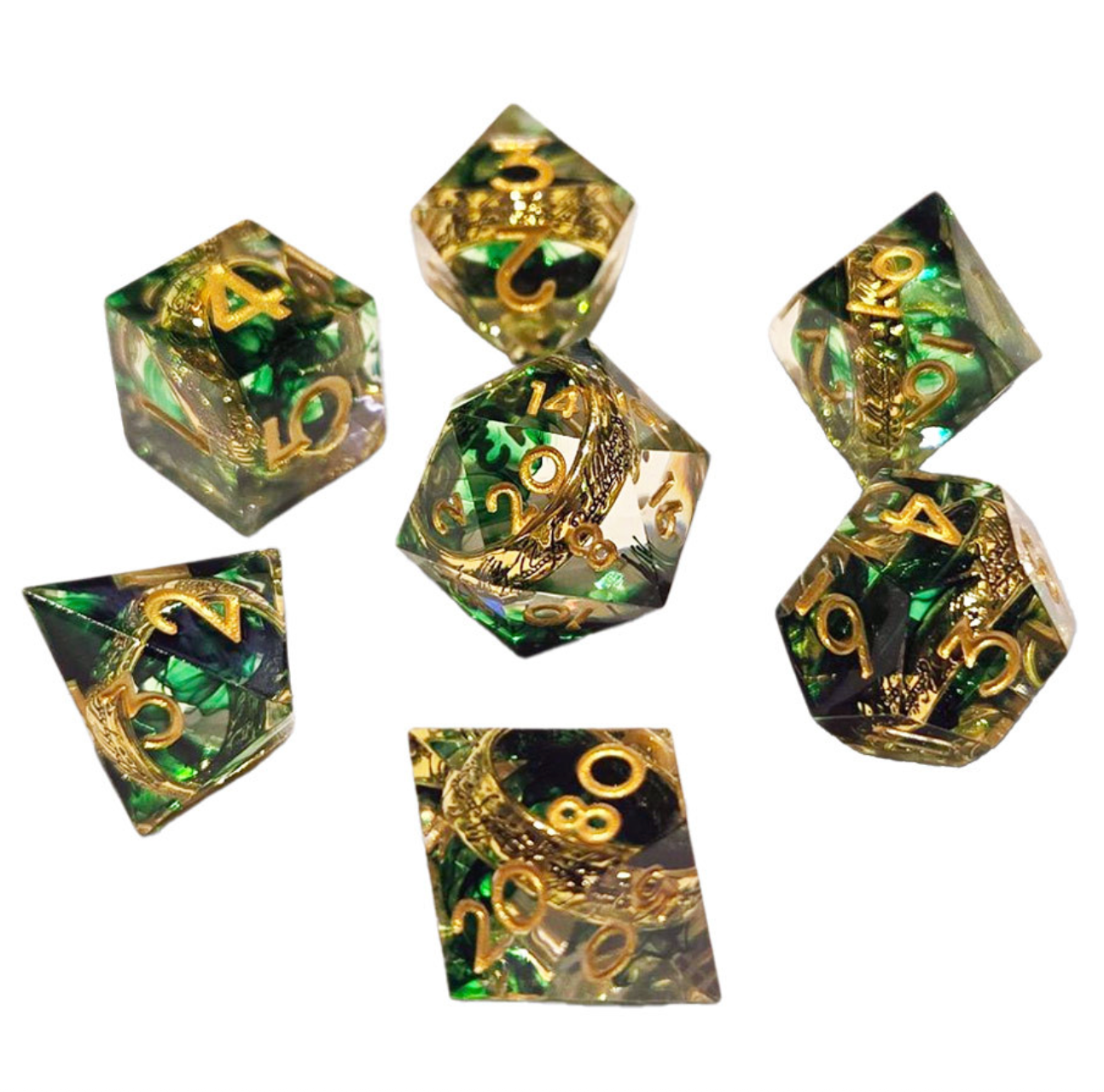 7-Set Ringfellows Dice
