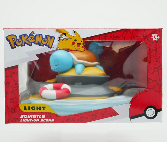 Pokemon Sleeping Squirtle Light Up Scene