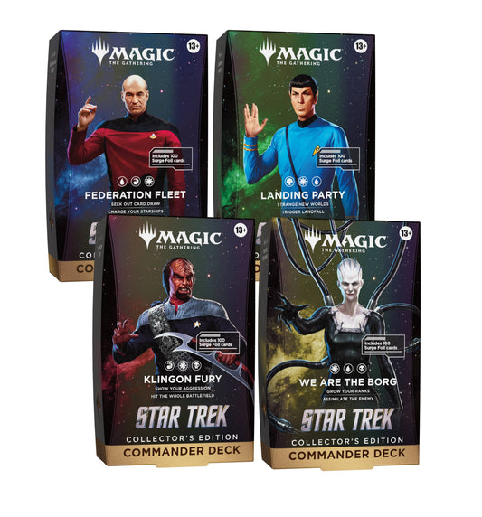 Magic the Gathering: Star Trek Collector's Edition Commander Decks