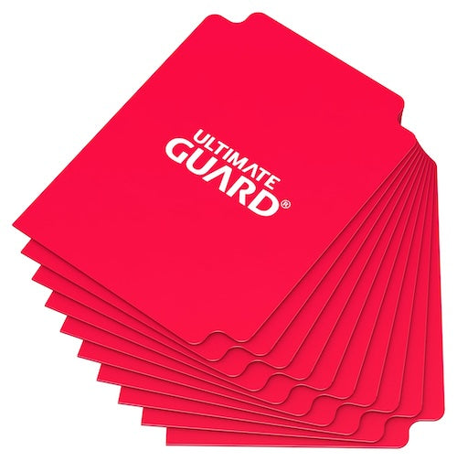 Ultimate Guard: Card Dividers Standard Size (10) - Red