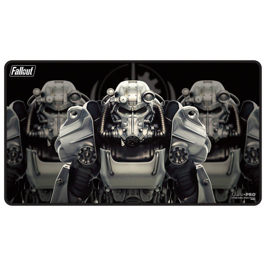 Ultra Pro Black Stitched Playmat MTGg Fallout Brotherhood of Steel