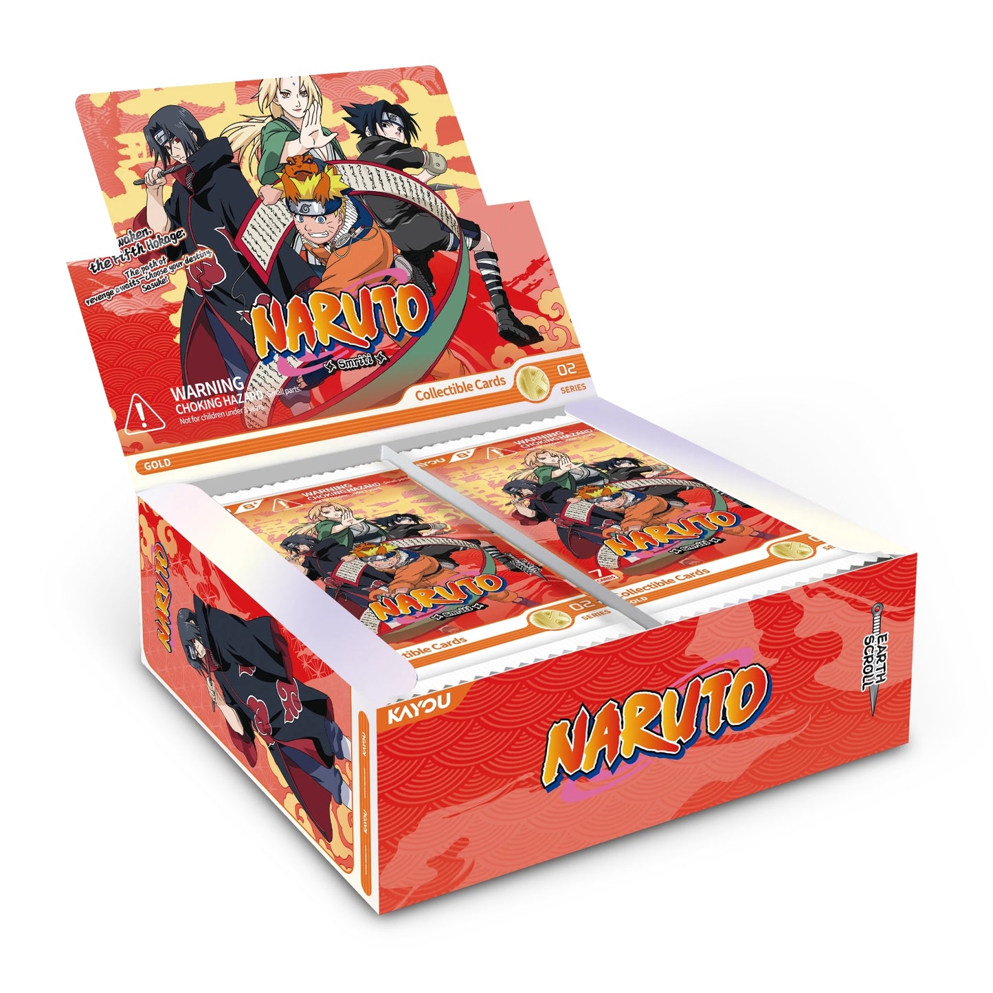 Naruto Collectible Cards: Smriti- Earth Scroll- Booster Box