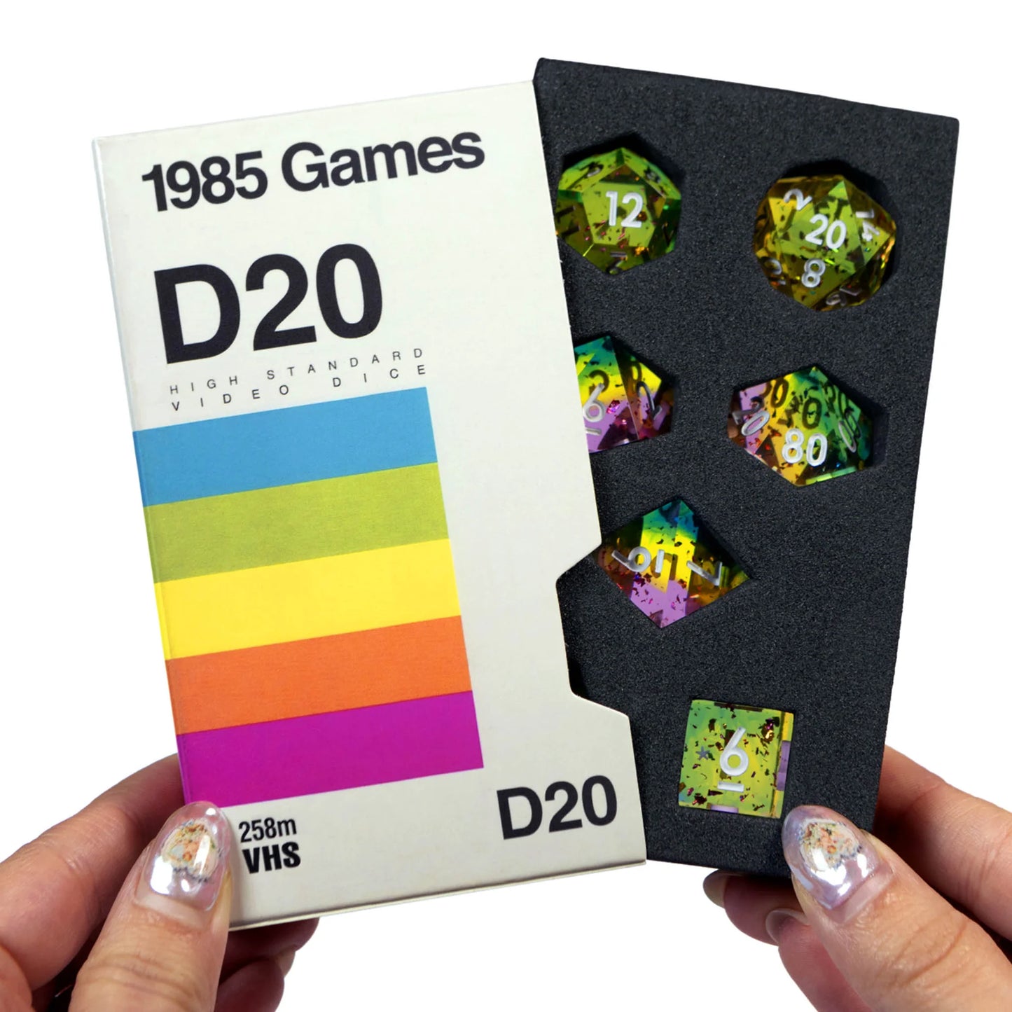 1985 Games Dice: VHS Dice